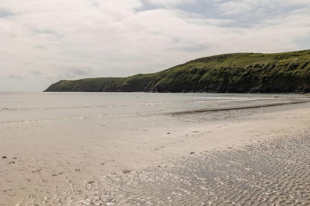 Plas Newydd With Swimming Pool, Fire Pit, And Log Fires Vila Rhiw Exterior foto